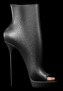 heel peep toe 3d obj