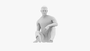 3D model A Man