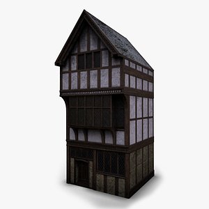 3D medieval house c
