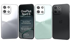 3D model OnePlus Nord 6 All Colors