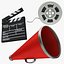 3D model Megaphone Film Tape and Clapboard Collection