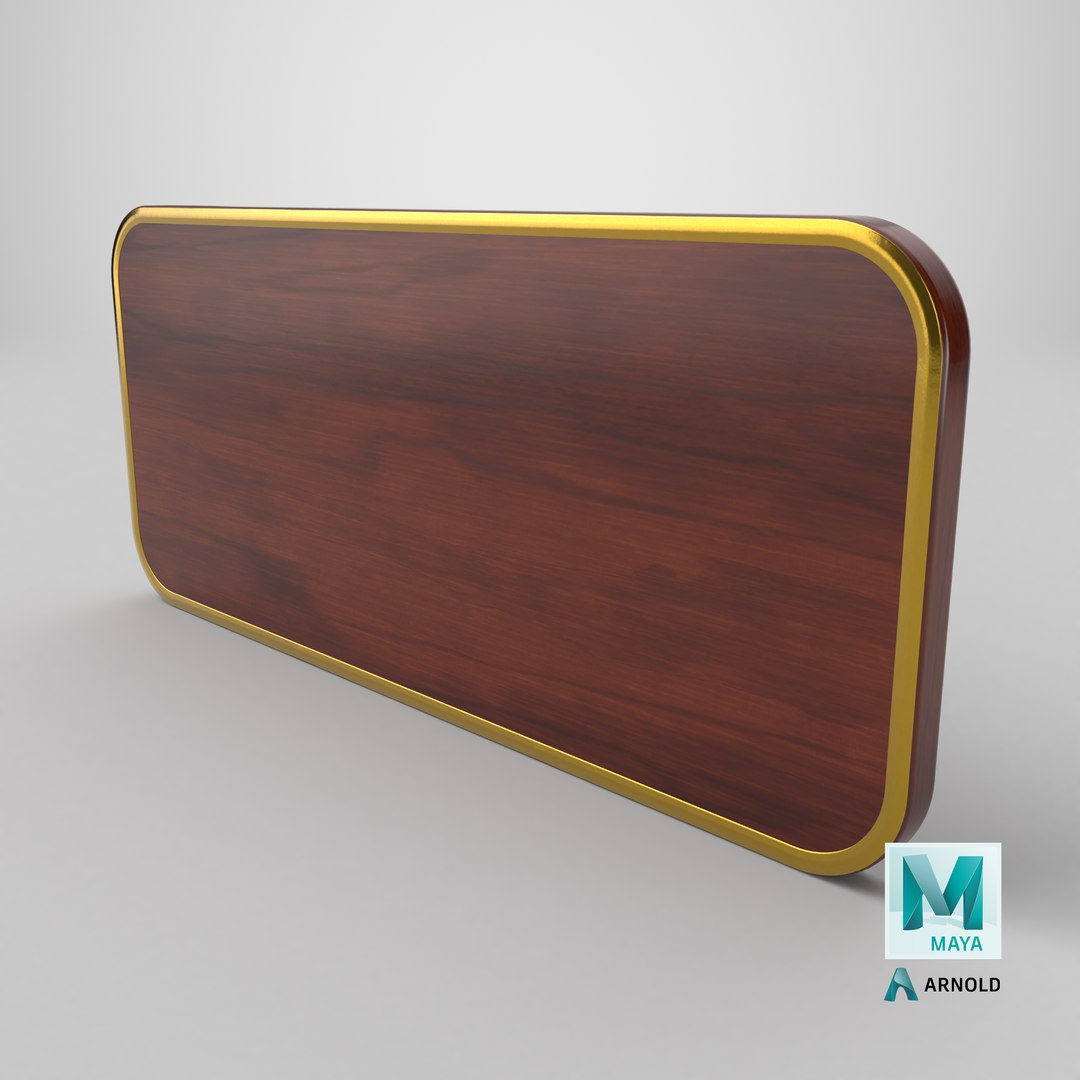 3D Wooden Nameplate model https://p.turbosquid.com/ts-thumb/NG/YdkCp5/FQ/stemcell_maya_arnold_render/png/1773964664/1920x1080/fit_q87/0fbb30dc6470c0010ada032b87bd0200d4a54f42/stemcell_maya_arnold_render.jpg