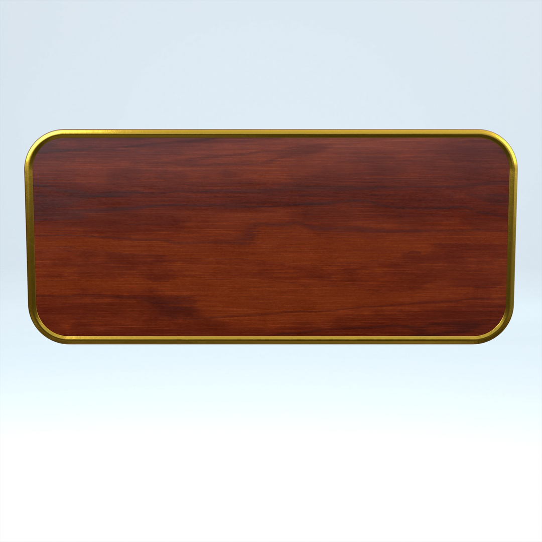 3D Wooden Nameplate model https://p.turbosquid.com/ts-thumb/NG/YdkCp5/w0/animation/jpg/1773962013/1920x1080/turn_fit_q99/455c138233031eb05b40565ab94c736a193daebe/animation-1.jpg