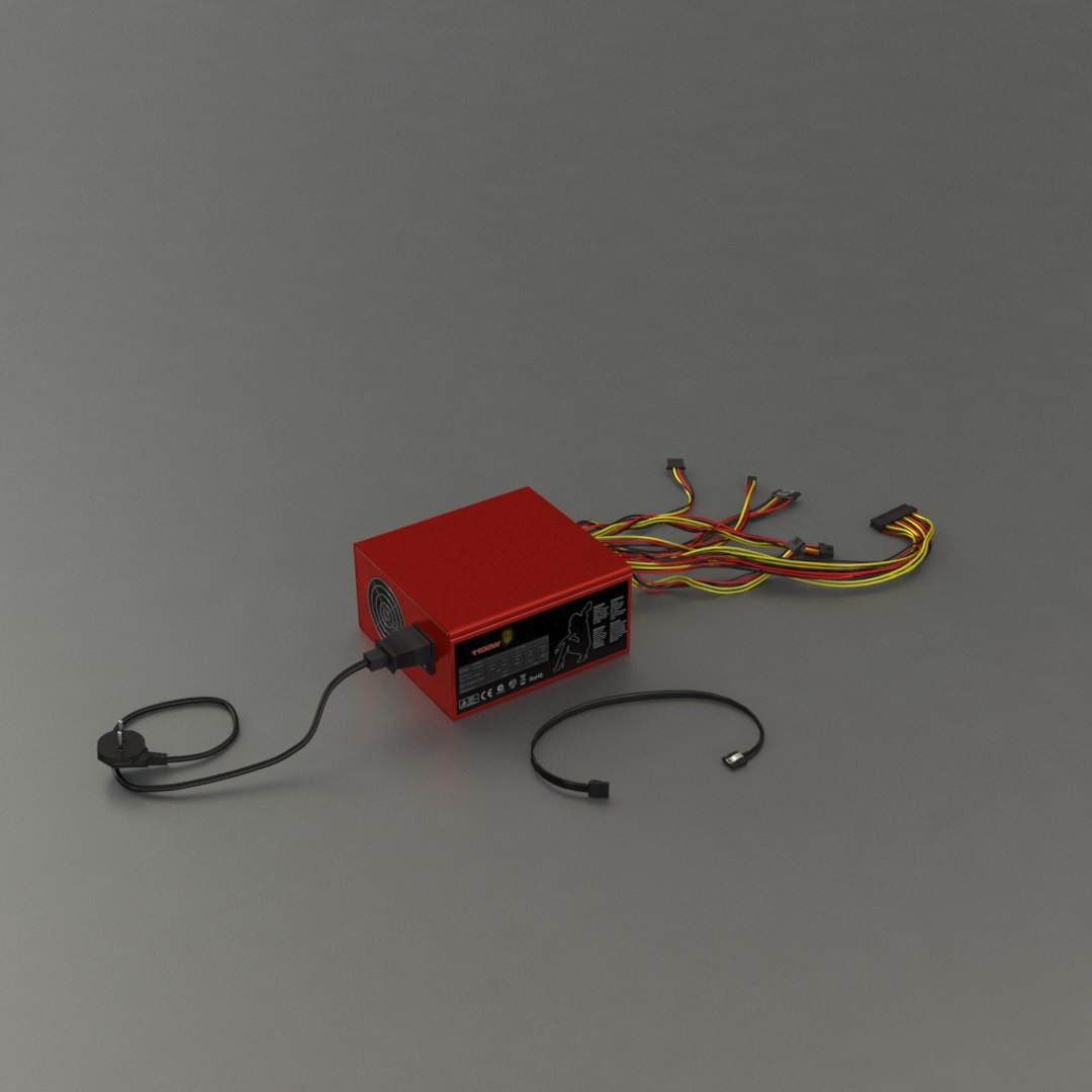 3D Pc Rig Power Model - TurboSquid 1386278