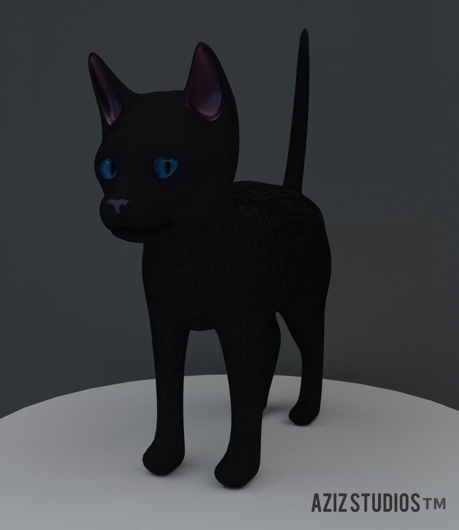 3D black cat model https://p.turbosquid.com/ts-thumb/NG/iJRRJ5/9K9qtv5J/img_4617/jpg/1511018253/1920x1080/fit_q87/27f63c5552f198952a30727db1915d981ba5b820/img_4617.jpg