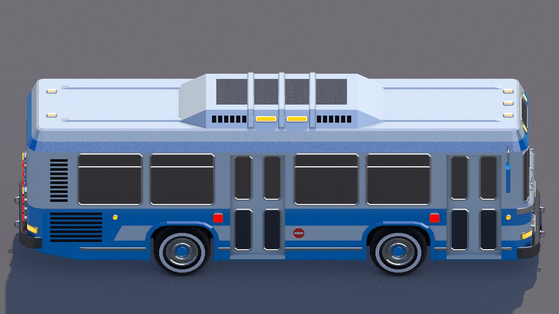 3D Vintage Bus model - TurboSquid 2149511