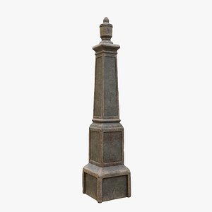 tombstone tomb 3D model