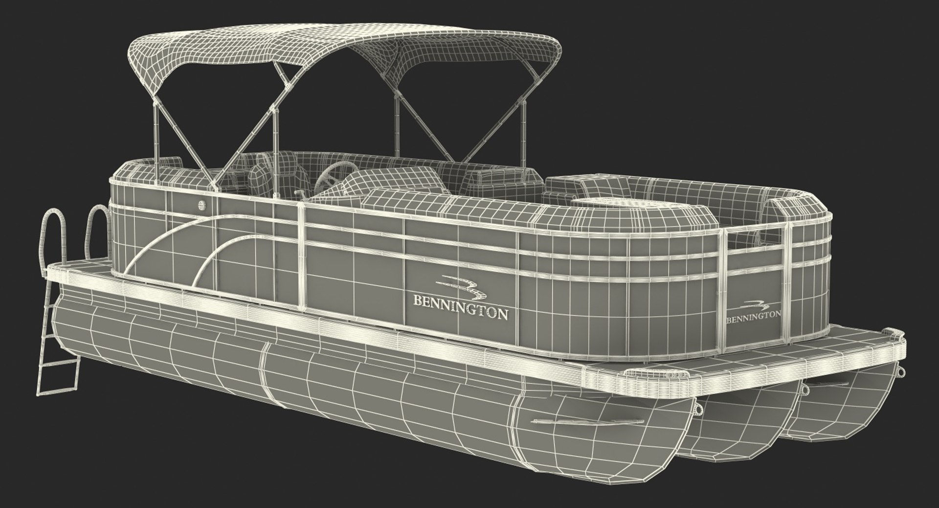 trimaran pontoon boat