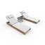 3D Sun Lounger 12