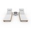 3D Sun Lounger 12