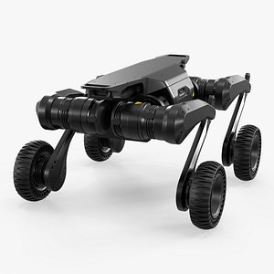 Lynx All Terrain Robot Used Rigged for Maya
