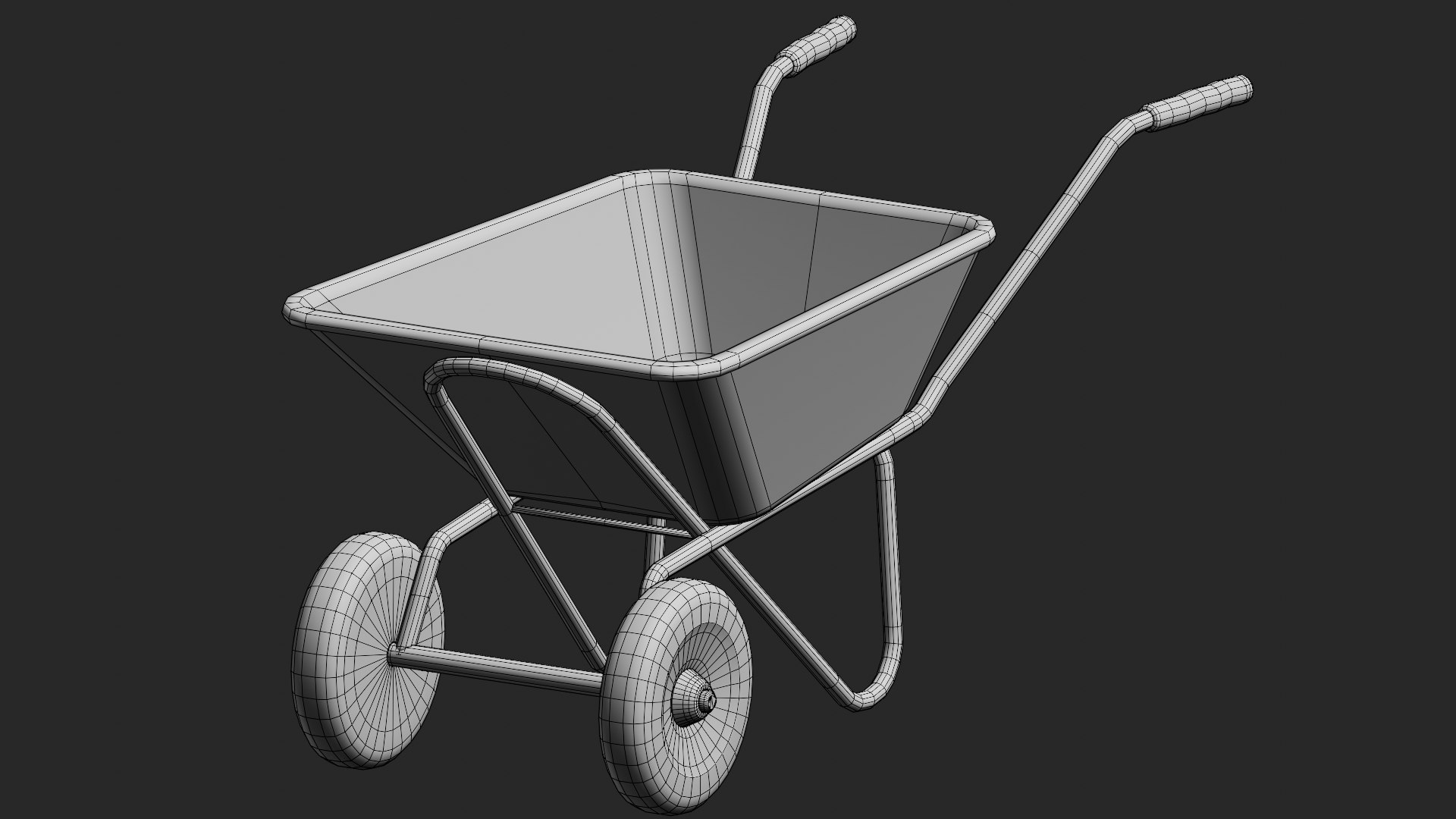 Worn Wheelbarrow 3D Model - TurboSquid 2175295