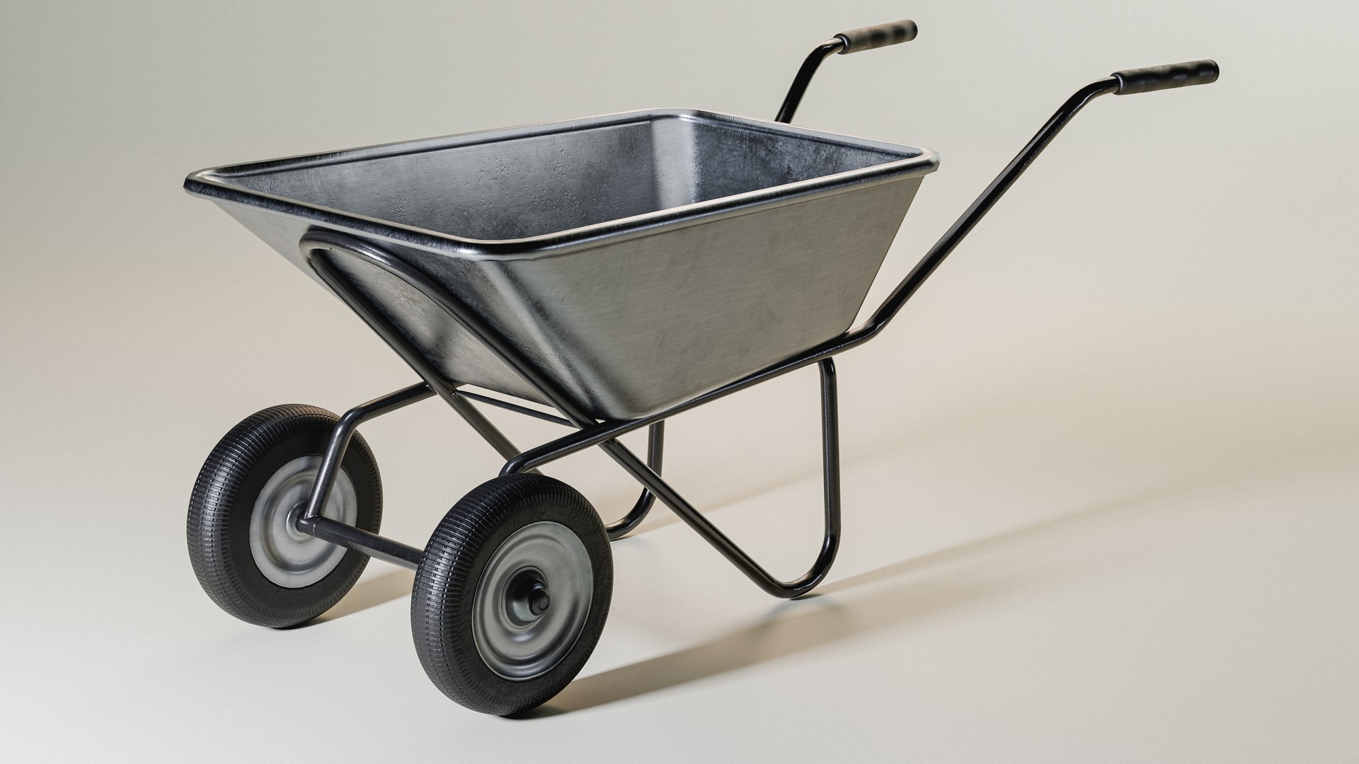 Worn Wheelbarrow 3D Model - TurboSquid 2175295