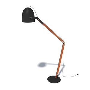 Butler's style stand lamp