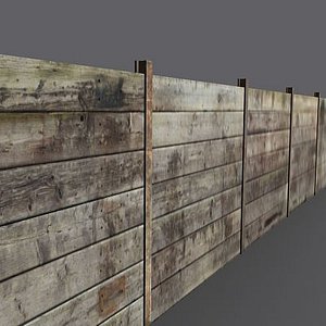 wooden fence 3ds