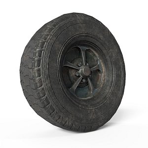 Offroad car wheel 3D model