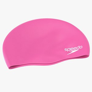Speedo Waterproof Swim Cap Pink