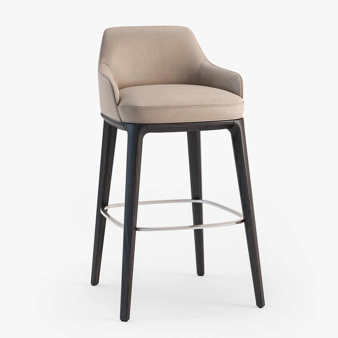 Poliform Sophie Stool 3D - TurboSquid 1279370