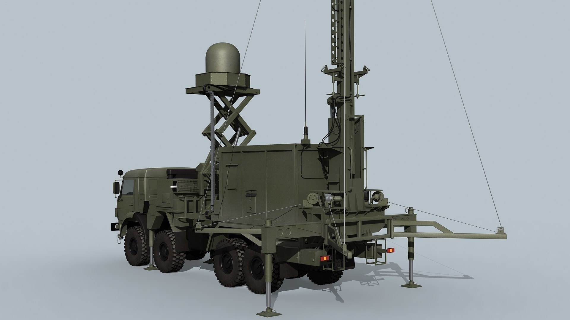 Russian Avtobaza-m 3D Model - TurboSquid 1652877