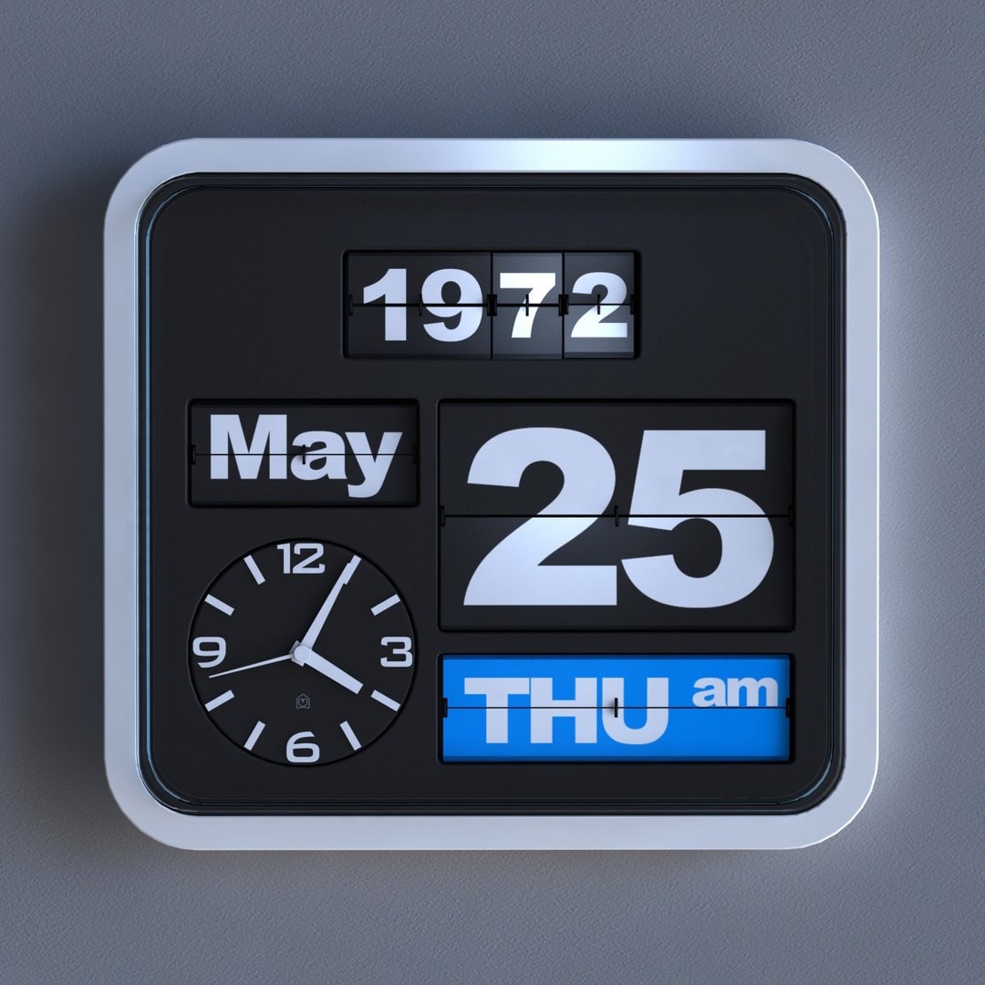 Max Flip Oem Clock Animate
