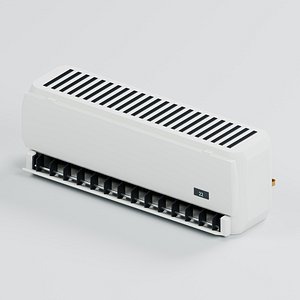 Wall Mounted Split Air Conditioner with Open Outlet Vanes