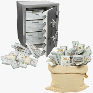 Safe and Money Bag Collection V3