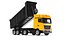 3D Detailed Transfer Dump Truck
