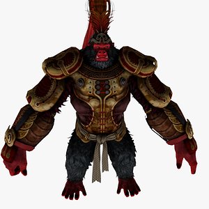 3D Gorilla Monkey kong
