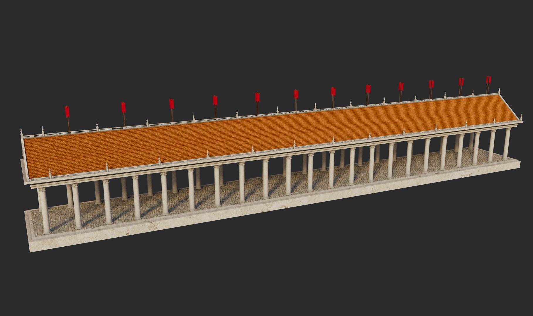Free Classic Structure Temple 3D Model - TurboSquid 2398215