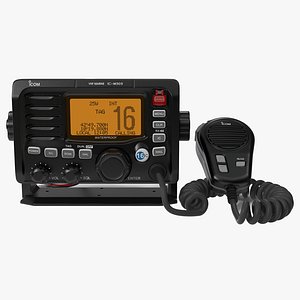 Marine Transceiver and Microphone Icom