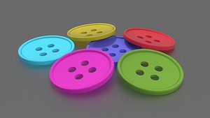 botton 3d model