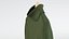 3D realistic rail coat clothing model