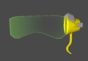 lucio s glasses overwatch 3D model