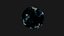 HDRI Panoramic Sky - VR 360 starfield ambiente estremo dello spazio esterno