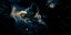 HDRI Panoramic Sky - VR 360 starfield ambiente estremo dello spazio esterno