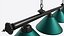 Billiard Lampada a sospensione a 4 luci