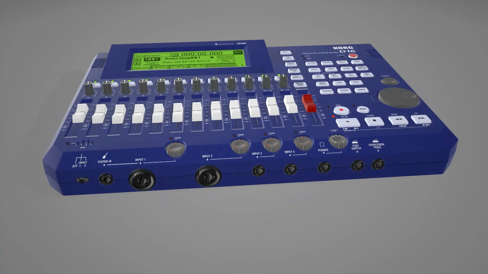 3d Model Digital Track Recorder