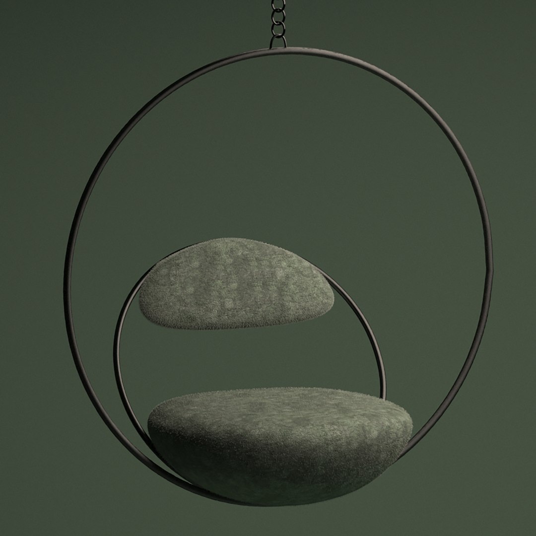 Swing Chair 3d Model Turbosquid 1958543