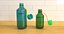 Collection de 4 flacons Nalgene