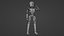 Robot fantascientifico SCAER Modello 3D attrezzato Modello 3D