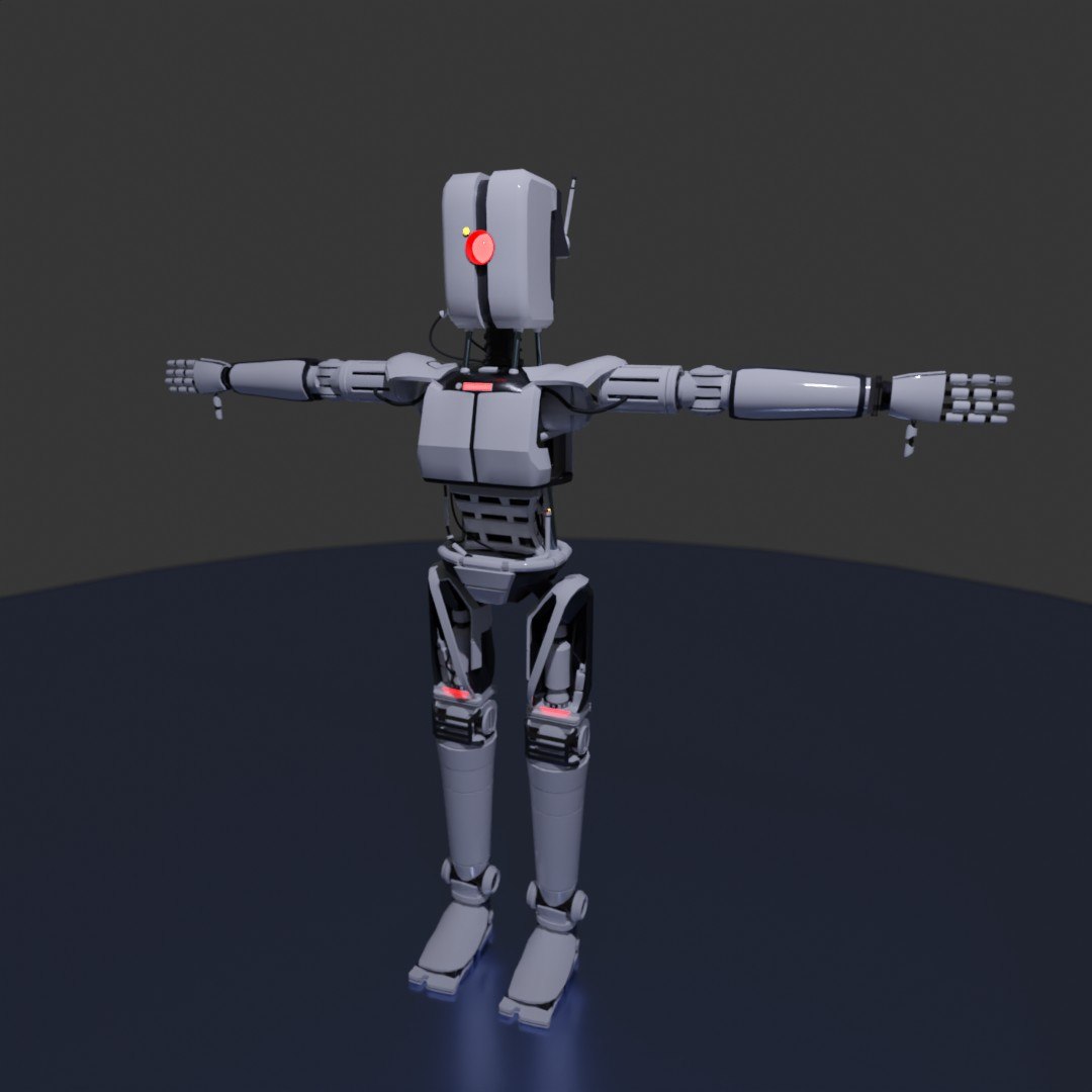 3D Sci-Fi Robot SCAER Rigged 3D Model 3D Model - TurboSquid 2031893