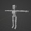 Robot fantascientifico SCAER Modello 3D attrezzato Modello 3D