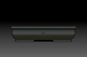 3d bonsai pot model