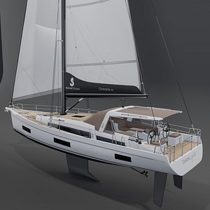 BENETEAU OCEANIS YACHT 60 Luxury 3D Yacht