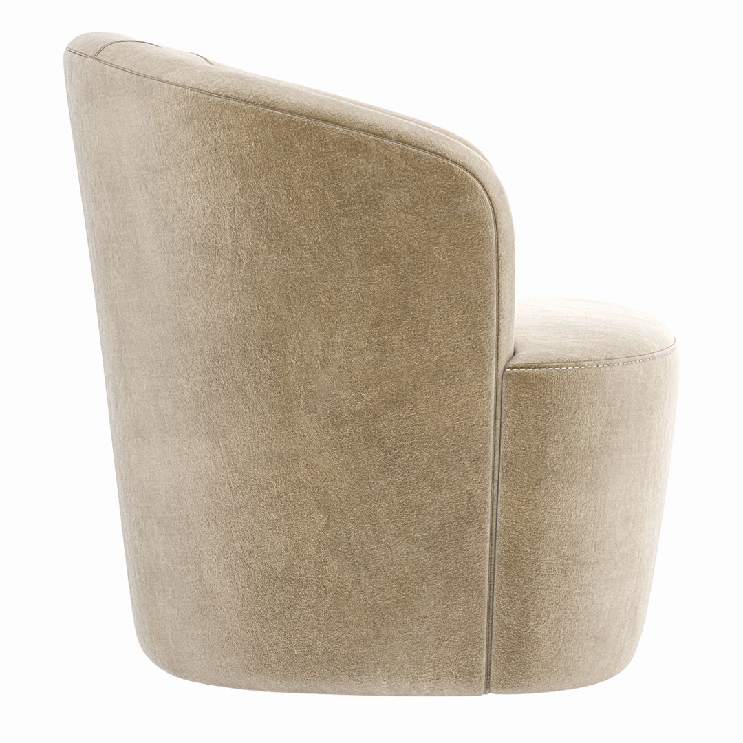 Swoon Editions Ritz Occasional Chair model TurboSquid 2004408