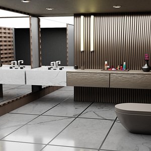 toilet 3D model