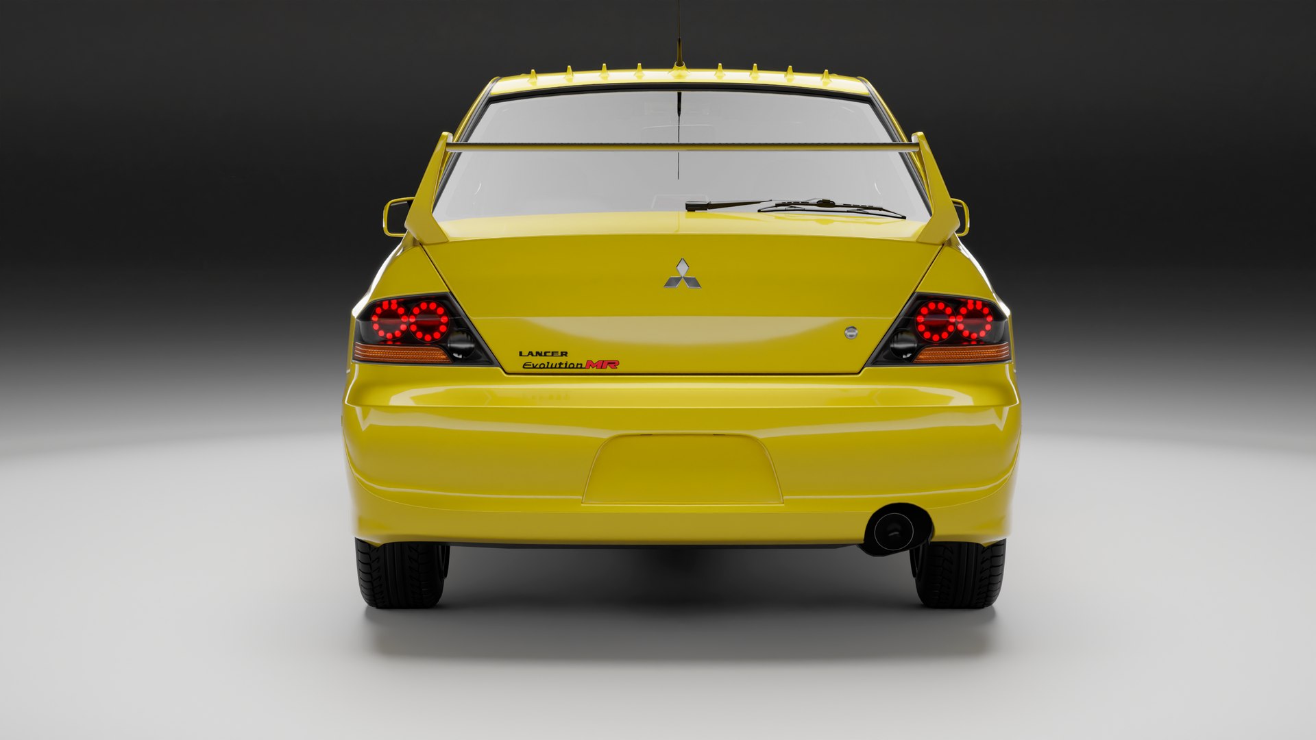 Mitsubishi Lancer Evolution IX MR Model TurboSquid 2529908