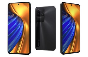 Xiaomi Poco F4 5G Black Low Poly