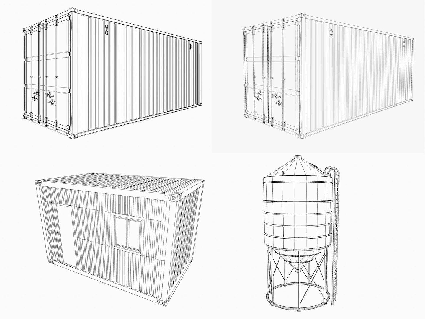 3D industrial warehouse pack https://p.turbosquid.com/ts-thumb/NI/EojK4W/dy/containers_wire/jpg/1728549772/1920x1080/fit_q87/5ca0269c7cb6fbfbd6f726b354c9550091d2f0b1/containers_wire.jpg