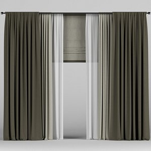 roman curtain model
